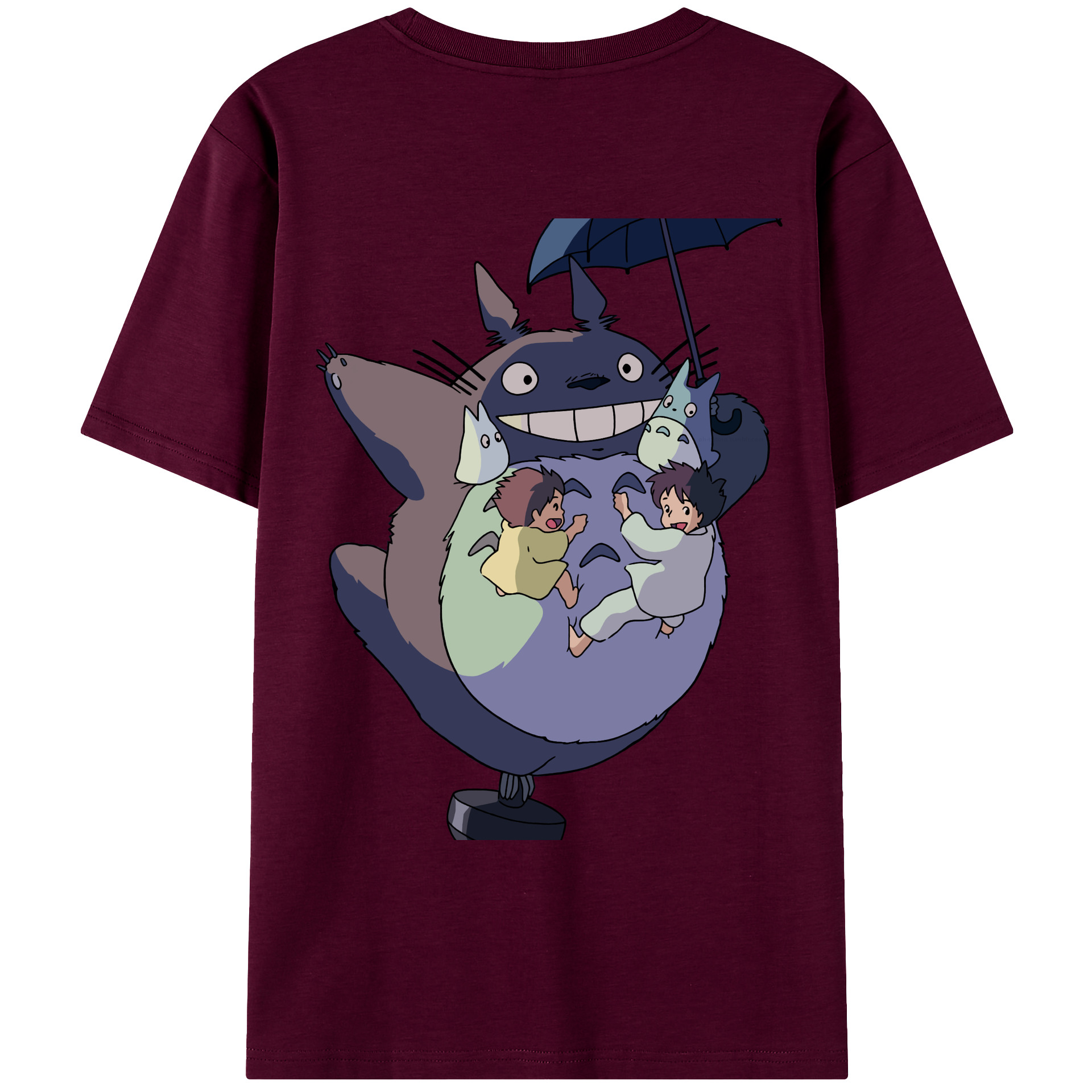 （画像用） となりのトトロ 草壁メイ 草壁サツキ My Neighbor Totoro Satsuki Kusakabe Mei Kusakabe レディース半袖Tシャツ(バックプリント)